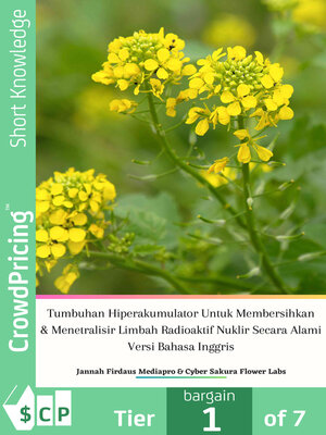 cover image of Tumbuhan Hiperakumulator Untuk Membersihkan & Menetralisir Limbah Radioaktif Nuklir Secara Alami Versi Bahasa Inggris